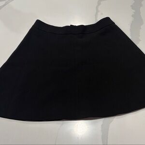 LOFT Black Skater Skirt size 6 Ann Taylor